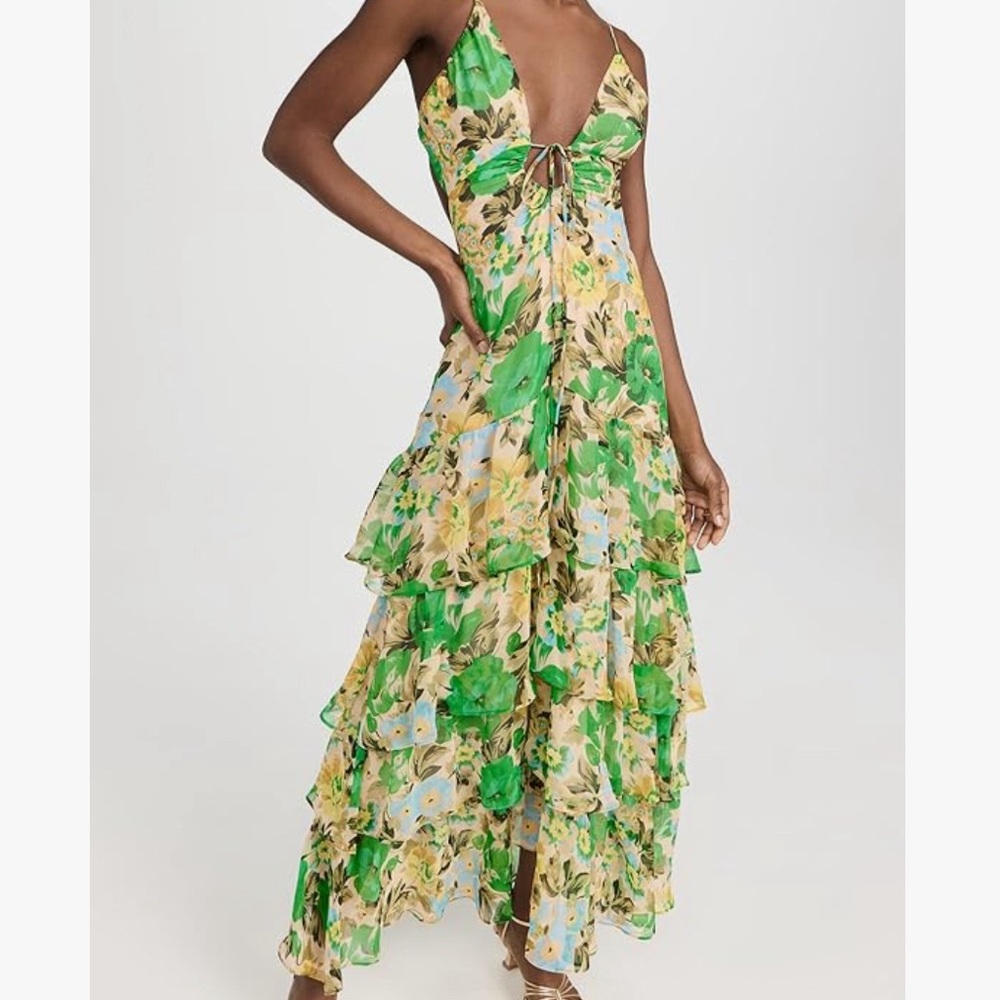 ASTR Aneira floral dress M